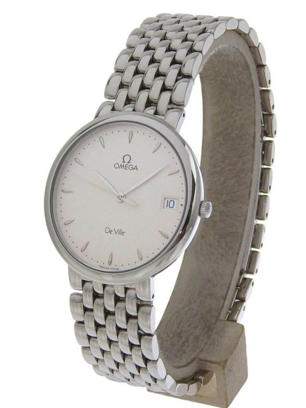 OMEGA De Ville Watches 7520.31 cal.1432 whiteDial Stainless Steel Quartz A...